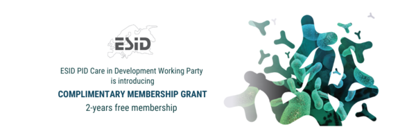 ESID Complementary membership grant WEBSITE 949X315 (2)